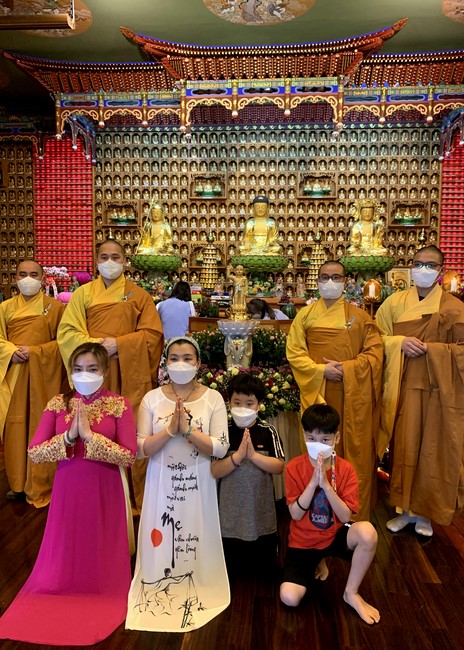 The Vesak Great Ceremony at Hoang Phap Temple in Jeonju City - South Korea